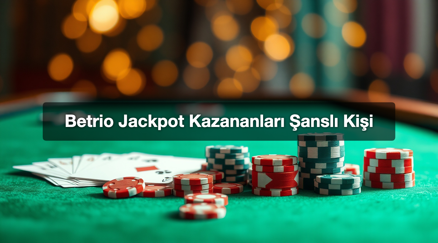 Betrio Jackpot Kazananları Şanslı Kişi